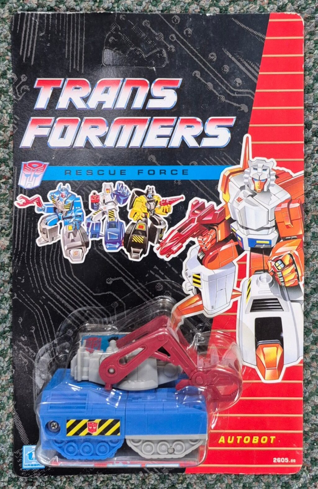 MOC Hasbro UK G1 Transformers Rescue Force Claw Tank : Factory Sealed 1