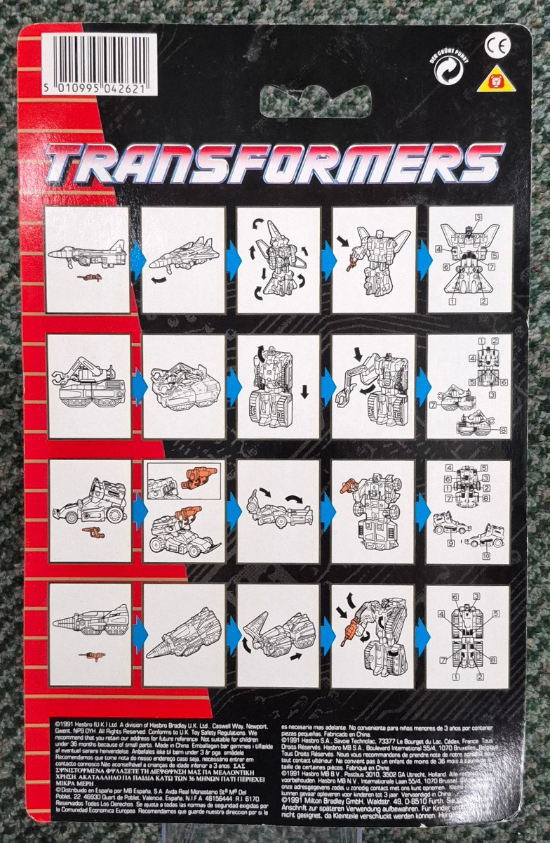 hasbro-uk-g1-transformers-rescue-force-drill-tank-moc-2 MOC Hasbro UK G1 Transformers Rescue Force Drill Tank : Factory Sealed 2