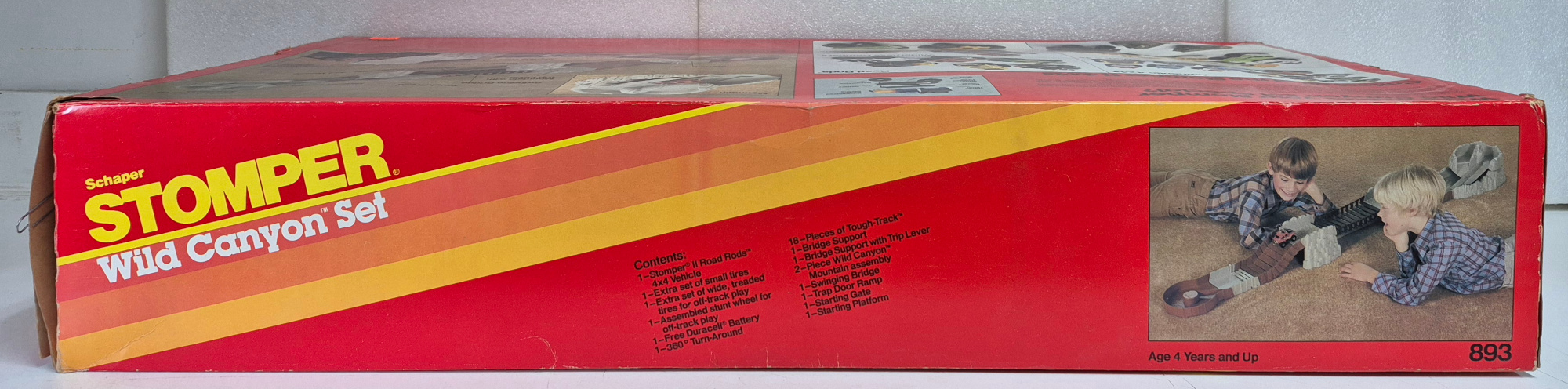 schaper-stomper-4x4-wild-canyon-set-3 1983 Schaper Stomper 4x4 Wild Canyon Set Complete in the Box 3
