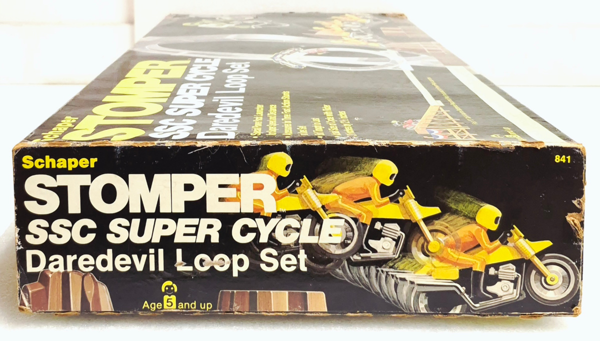 schaper-stomper-ssc-super-cycle-daredevil-loop-set-5 1981 Schaper Stomper SSC Super Cycle Daredevil Loop Set Complete in the Box 5