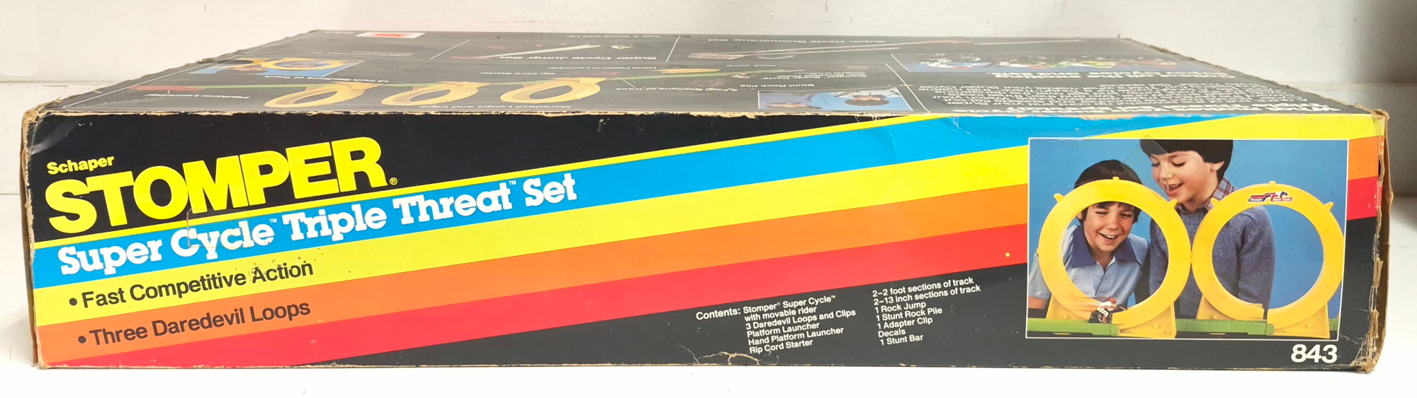 schaper-stomper-super-cycle-triple-threat-set-3 1983 Schaper Stomper Super Cycle Triple Threat Set Complete in the Box 3