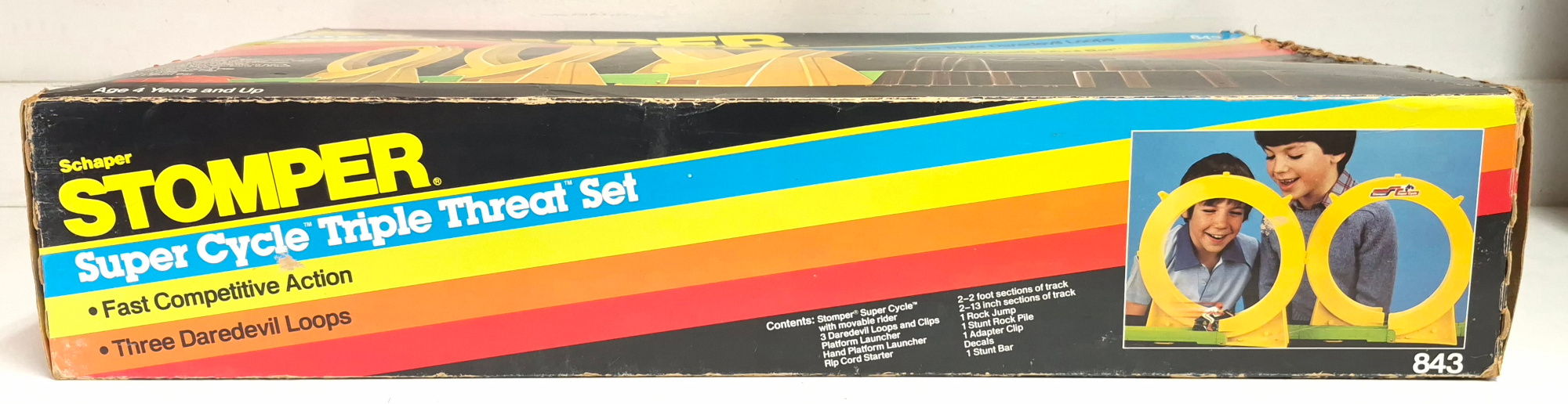 schaper-stomper-super-cycle-triple-threat-set-4 1983 Schaper Stomper Super Cycle Triple Threat Set Complete in the Box 4