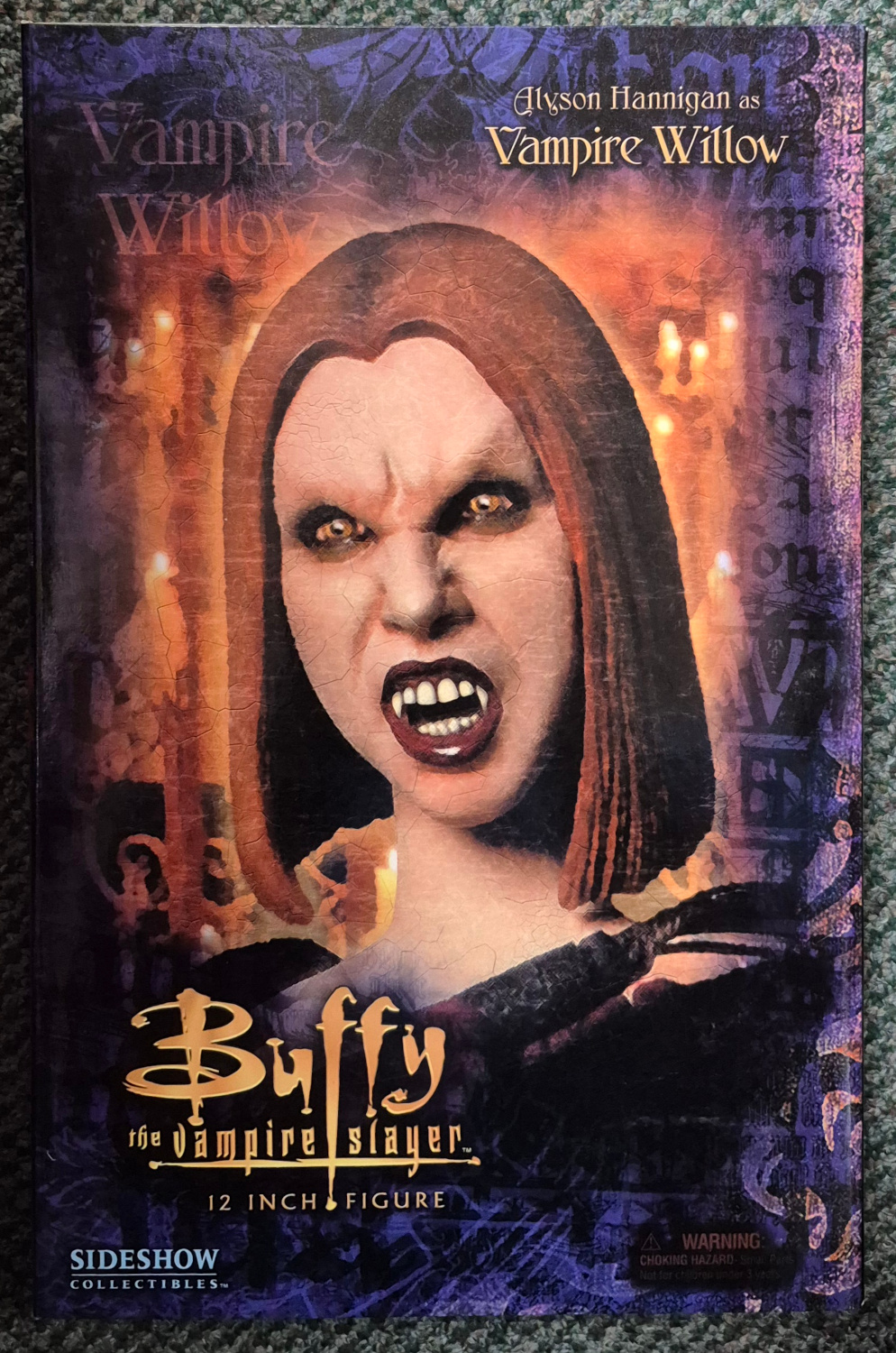 MIB Sideshow Collectibles Alyson Hannigan as Vampire Willow in Buffy the Vampire Slayer 1:6 Scale Figure 1