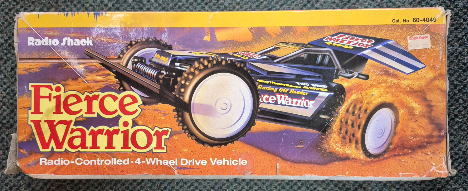 1994-radio-shack-fierce-warrior-radio-controlled-4-wheel-drive-vehicle-3 1994 Radio Shack R/C Fierce Warrior Radio-Controlled 4-Wheel Drive Vehicle in the Box 3