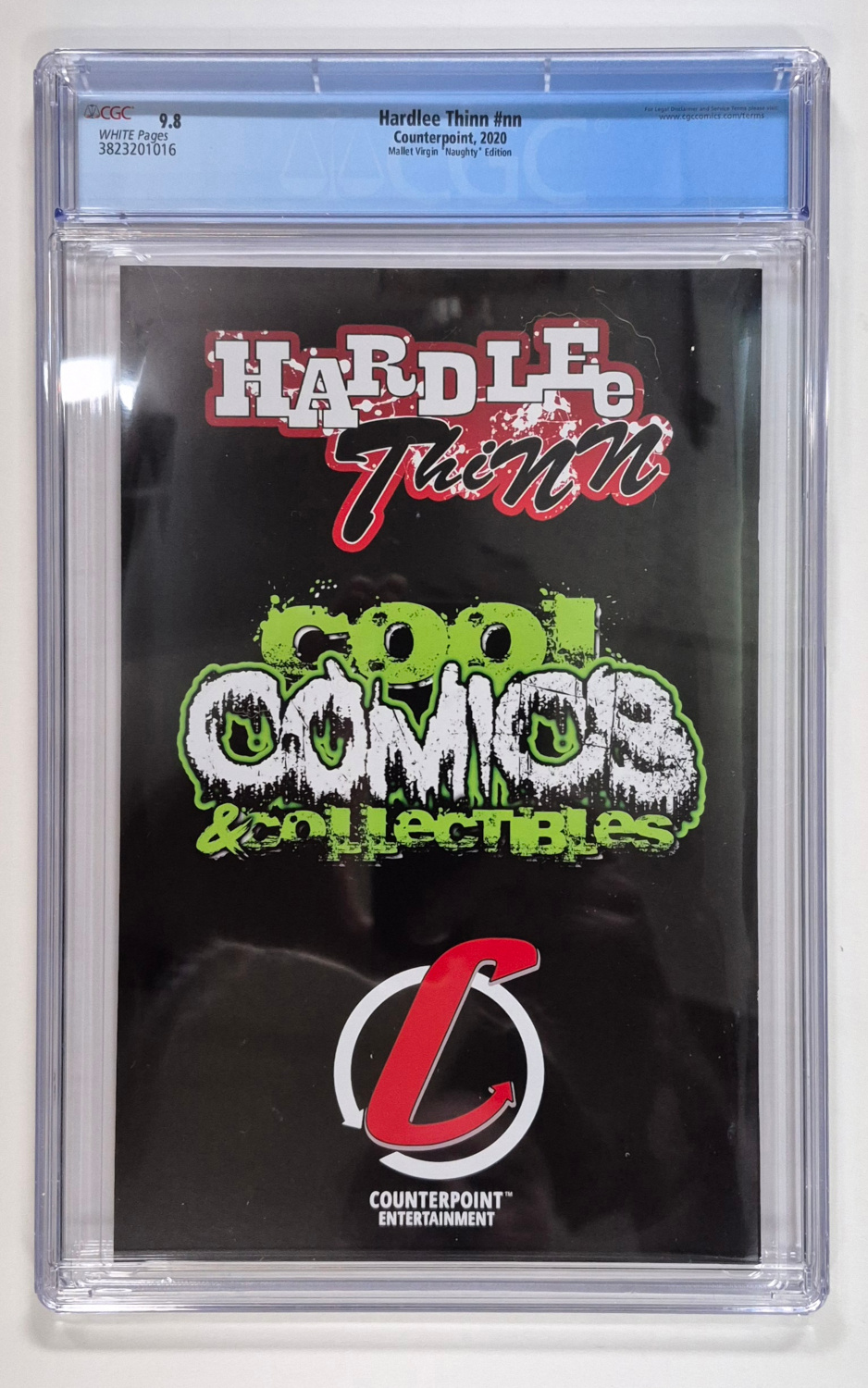 2020-cgc-9.8-counterpoint-hardlee-thinn-nn-mallet-virgin-edition-2 2020 CGC 9.8 Counterpoint Entertainment Hardlee Thinn #NN Mallet Virgin Naughty Edition 2