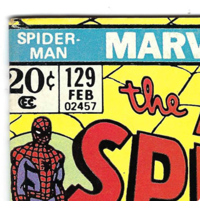1974-marvel-comics-amazing-spider-man-129-first-punisher-3 Marvel Comics Amazing Spider-Man (1963) #129: 1st Appearance of The Punisher - High Grade 3