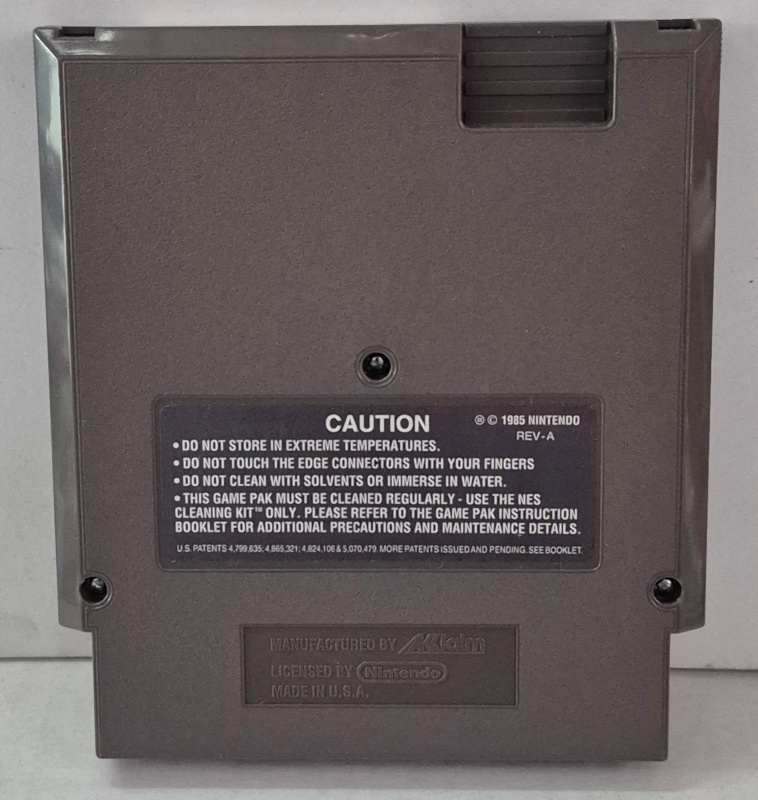 acclaim-nintendo-nes-the-simpsons-bartman-meets-radioactive-man-game-cartridge-and-box-5 1992 Acclaim for Nintendo NES The Simpson's Bartman Meets Radioactive Man Game Cartridge Complete in Box 5