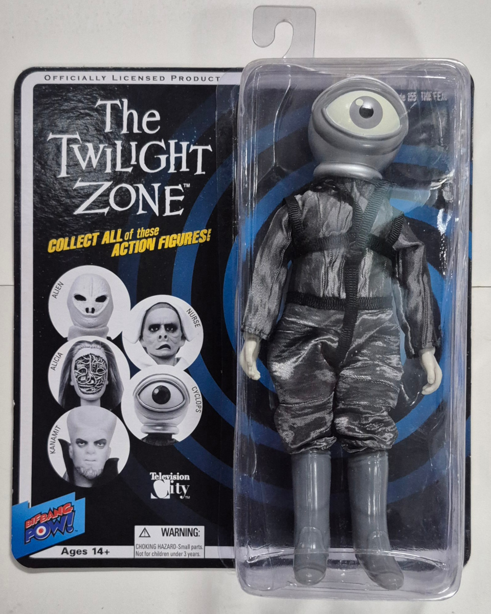 Bif Bang Pow! The Twilight Zone Series 7 Cyclops Action Figure: Mint on Card 1