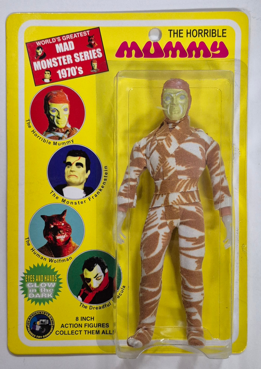 figures-toy-co-mad-monster-series-the-horrible-mummy-1 MOC Figures Toy Co. Mad Monster Series The Horrible Mummy Action Figure: Mint on Card 1