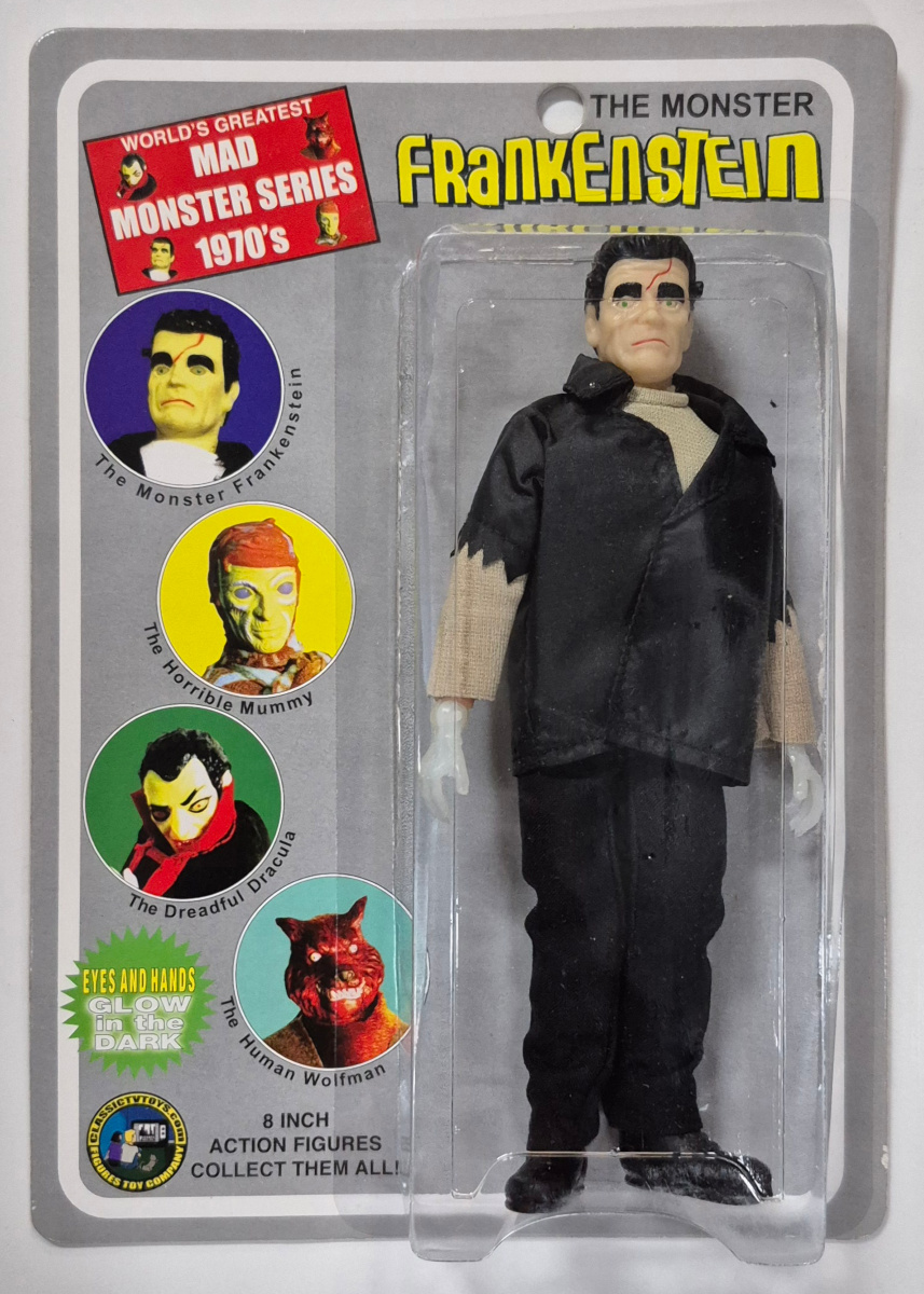 MOC Figures Toy Co. Mad Monster Series The Monster Frankenstein Action Figure: Mint on Card 1
