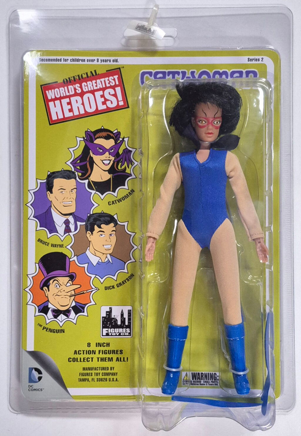 MOC Figures Toy Co. Official World's Greatest Heroes Catwoman Action Figure: Mint on Card 1