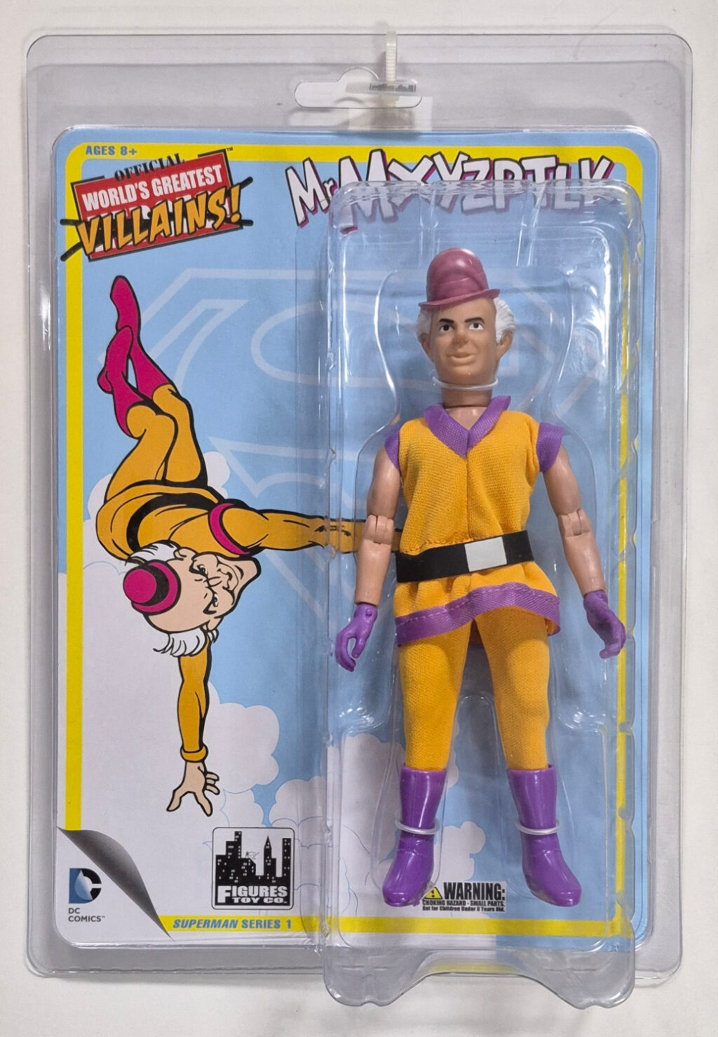 MOC Figures Toy Co. Official World's Greatest Heroes Mr. Mxyzptlk Action Figure: Mint on Card 1