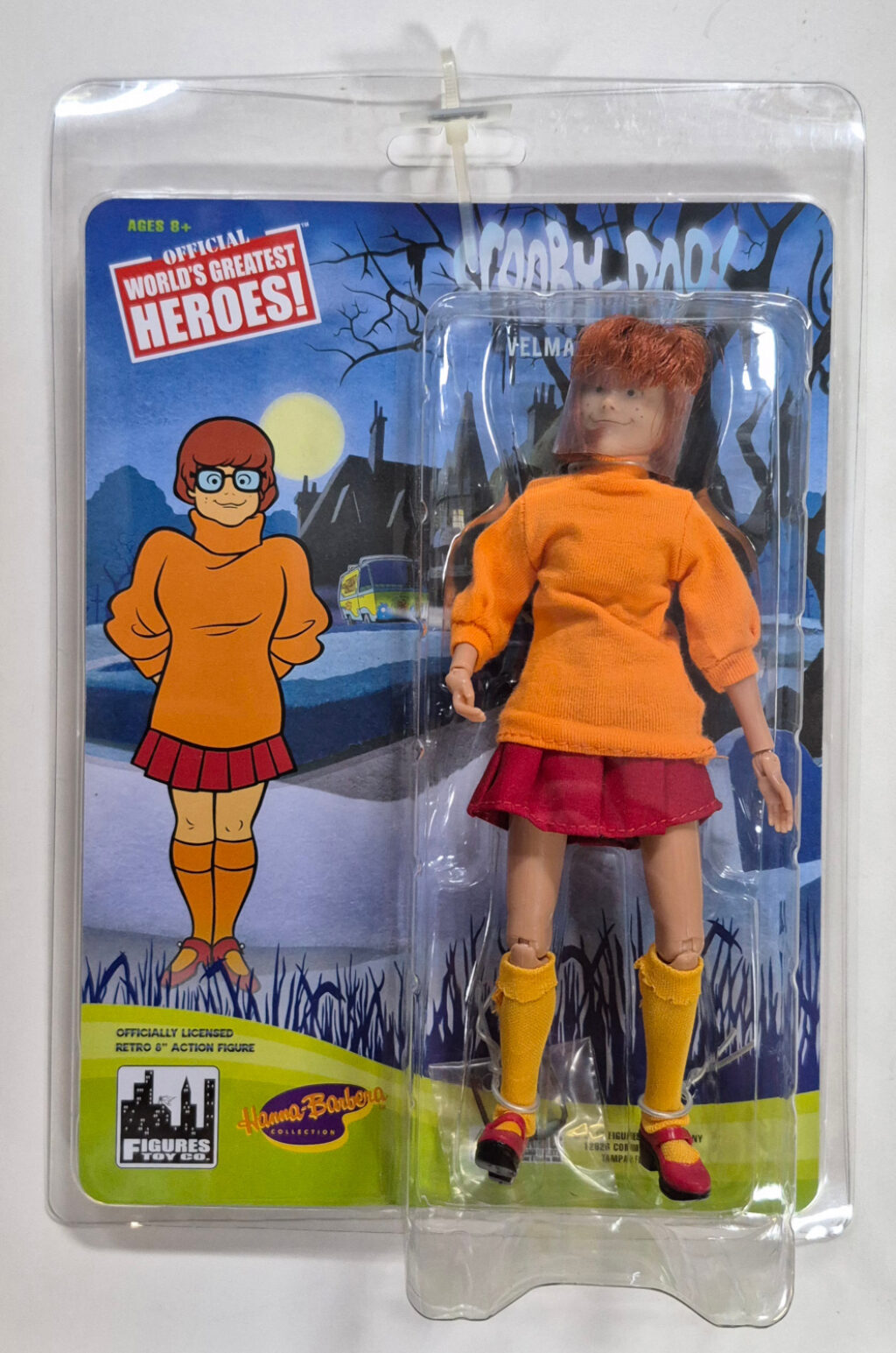 MOC Figures Toy Co. Scooby-Doo Velma Dinkley Action Figure: Mint on Card 1