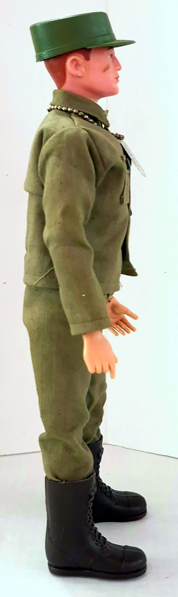 hasbro-1964-gi-joe-action-soldier-in-7500-box-11 1964 Hasbro G.I. Joe Action Soldier in Fatigues Uniform in 7500 Box with Paperwork & Rank Insignias 11