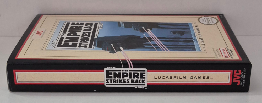 lucasfilm-games-nintendo-nes-star-wars-the-empire-strikes-back-game-cartridge-and-box-6 1991 Lucasfilm Games for Nintendo NES Star Wars The Empire Strikes Back Game Cartridge Complete in Box 6