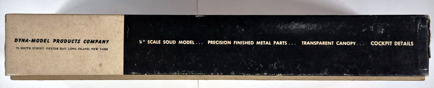 balsa-wood-airplane-model-kit-3 Vintage 1952 Dyna-Model Jet Line Lockheed F-80 "Shooting Star" Balsa Wood Airplane Model Kit in Box 3
