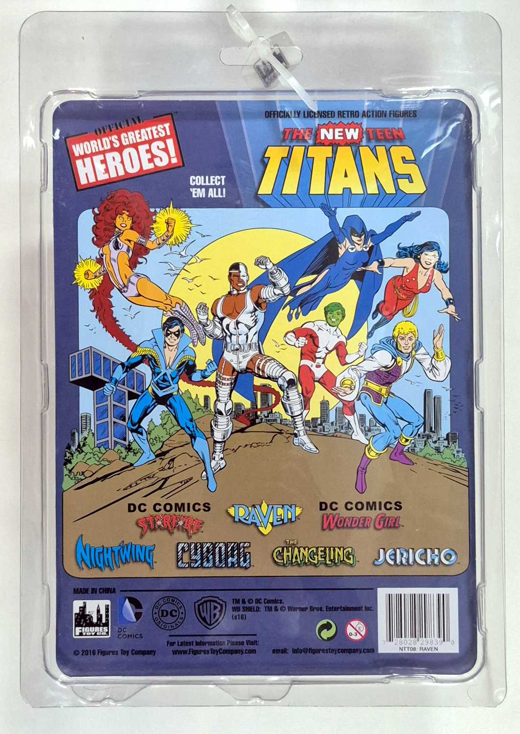 figures-toy-co-official-worlds-greatest-heroes-raven-figure-2 MOC Figures Toy Co. Official World's Greatest Heroes Raven Action Figure: Mint on Card 2