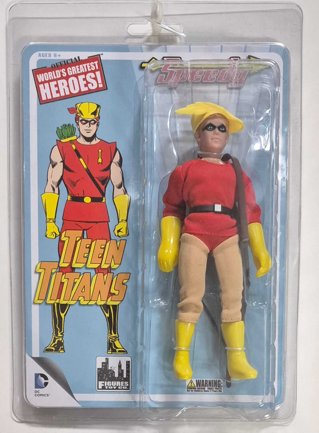 MOC Figures Toy Co. Official World's Greatest Heroes Speedy Action Figure: Mint on Card 1