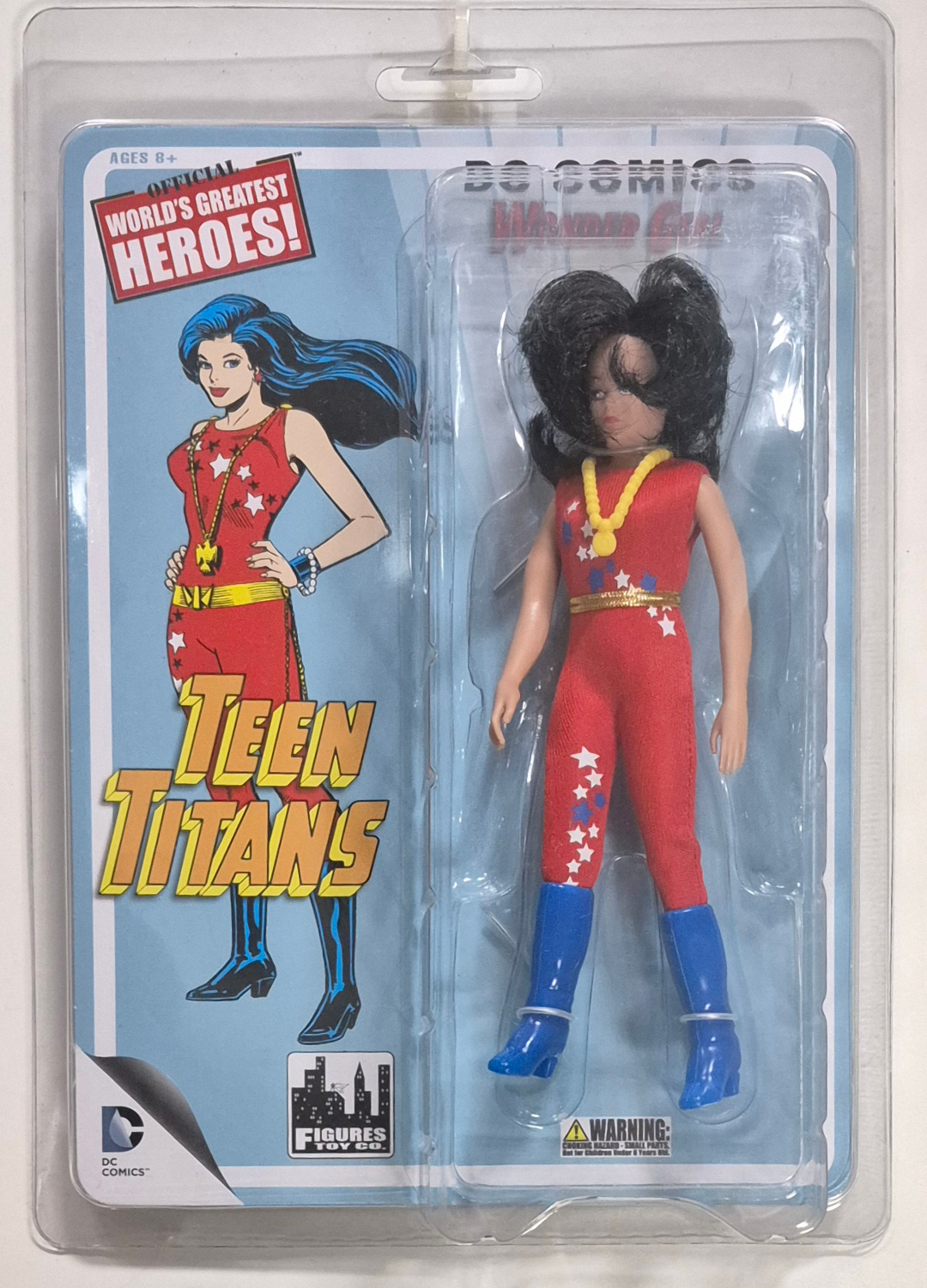 MOC Figures Toy Co. Official World's Greatest Heroes Wonder Girl Action Figure: Mint on Card 1