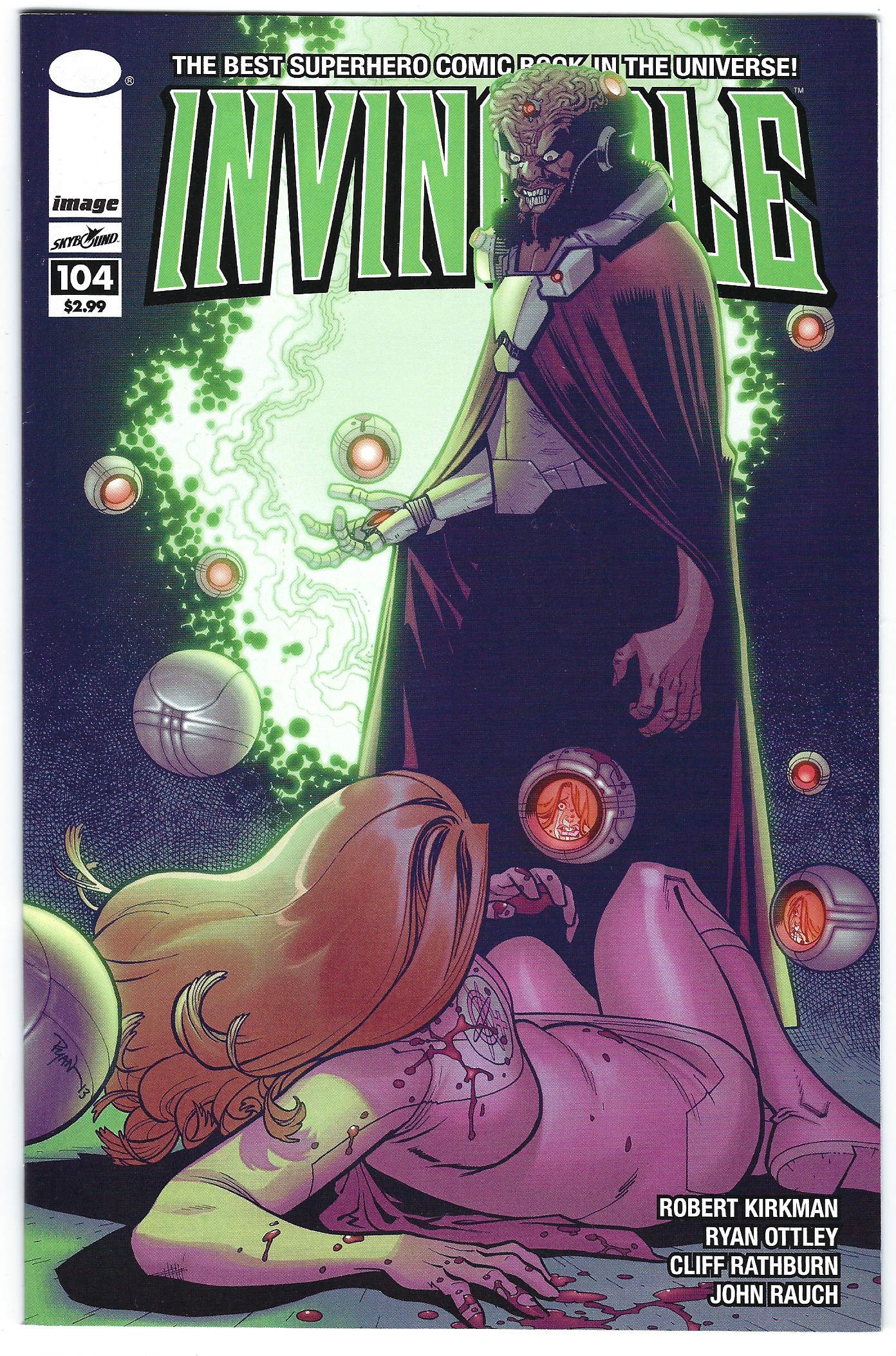 Image Comics Invincible #104 - First Printing - NM+ Condition 1