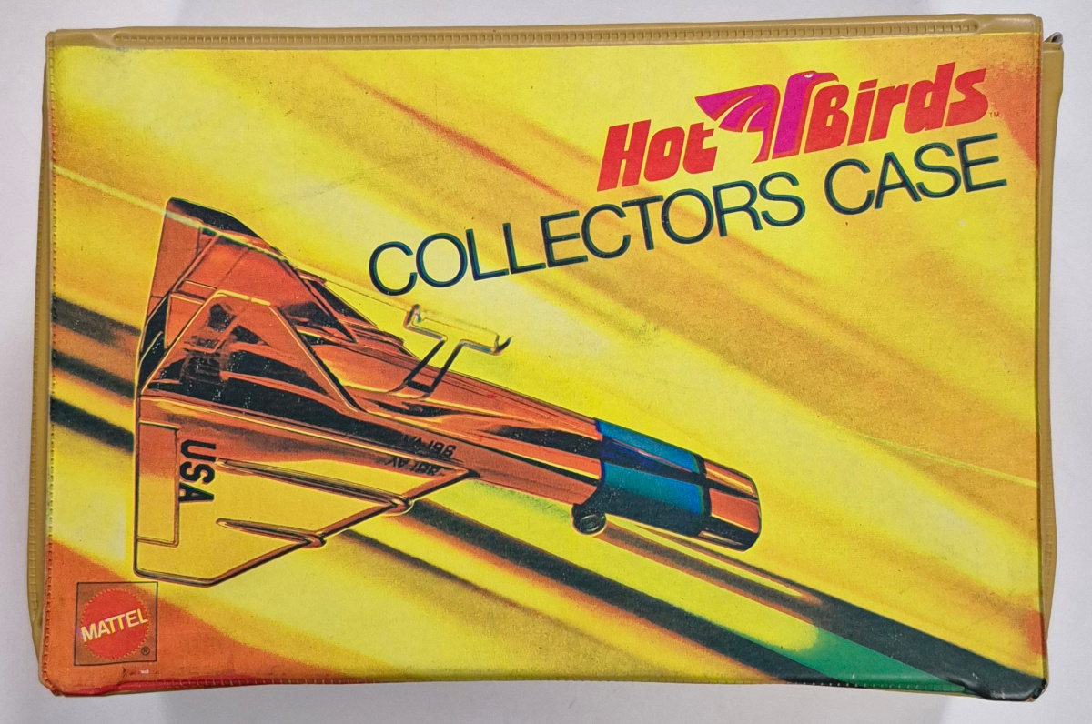 mattel-hot-wheels-hot-birds-collectors-case-1 1970 Mattel Hot Wheels Hot Birds Collectors Case with Insert Trays 1