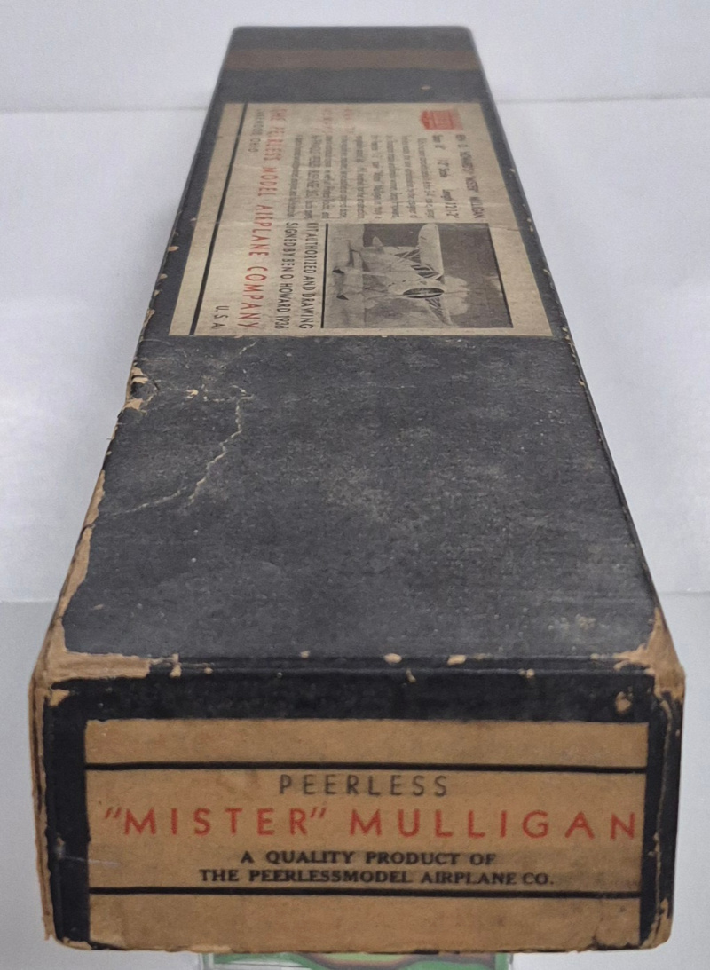 peerless-ben-o-howards-mister-mulligan-balsa-wood-model-airplane-kit-2 Vintage 1936 Peerless Ben O. Howard's "Mister" Mulligan Balsa Wood Airplane Model Kit in Box 2