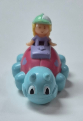 bluebird-toys-polly-pocket-pollys-ladybird-pen-pal-pencil-topper-3 1992 Bluebird Toys Polly Pocket Polly's Ladybird Pen Pal Pencil Topper - Complete 3