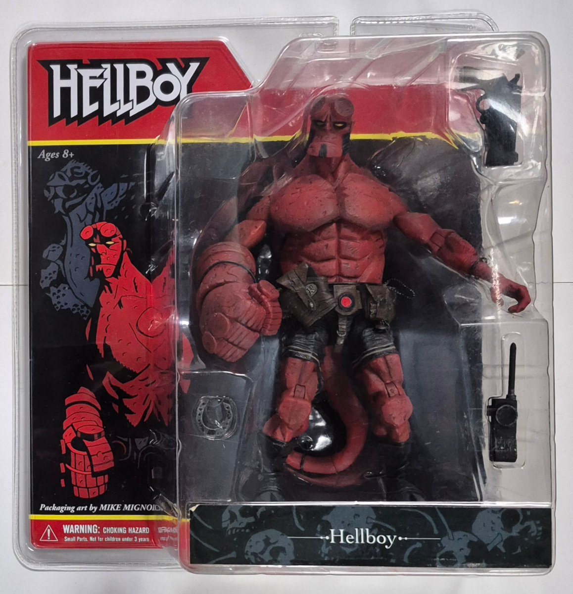 2005-mezco-toys-hellboy-action-figure-1 MIP 2005 Mezco Hellboy Action Figure - Factory Sealed 1