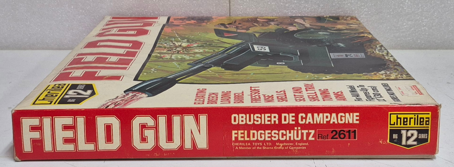 cherilea-big-12-series-gi-joe-field-gun-in-box-5 1970 Cherilea G.I. Joe Big 12 Series Field Gun Complete in Box 5