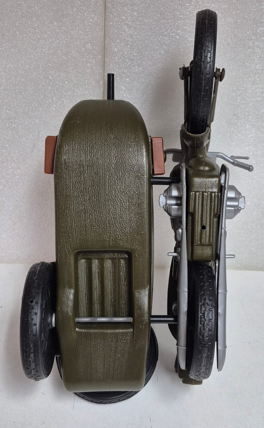 cherilea-toys-gi-joe-german-army-motorcycle-and-sidecar-in-box-12 1970 Cherilea G.I. Joe German Army Motorcycle & Sidecar in Box 12
