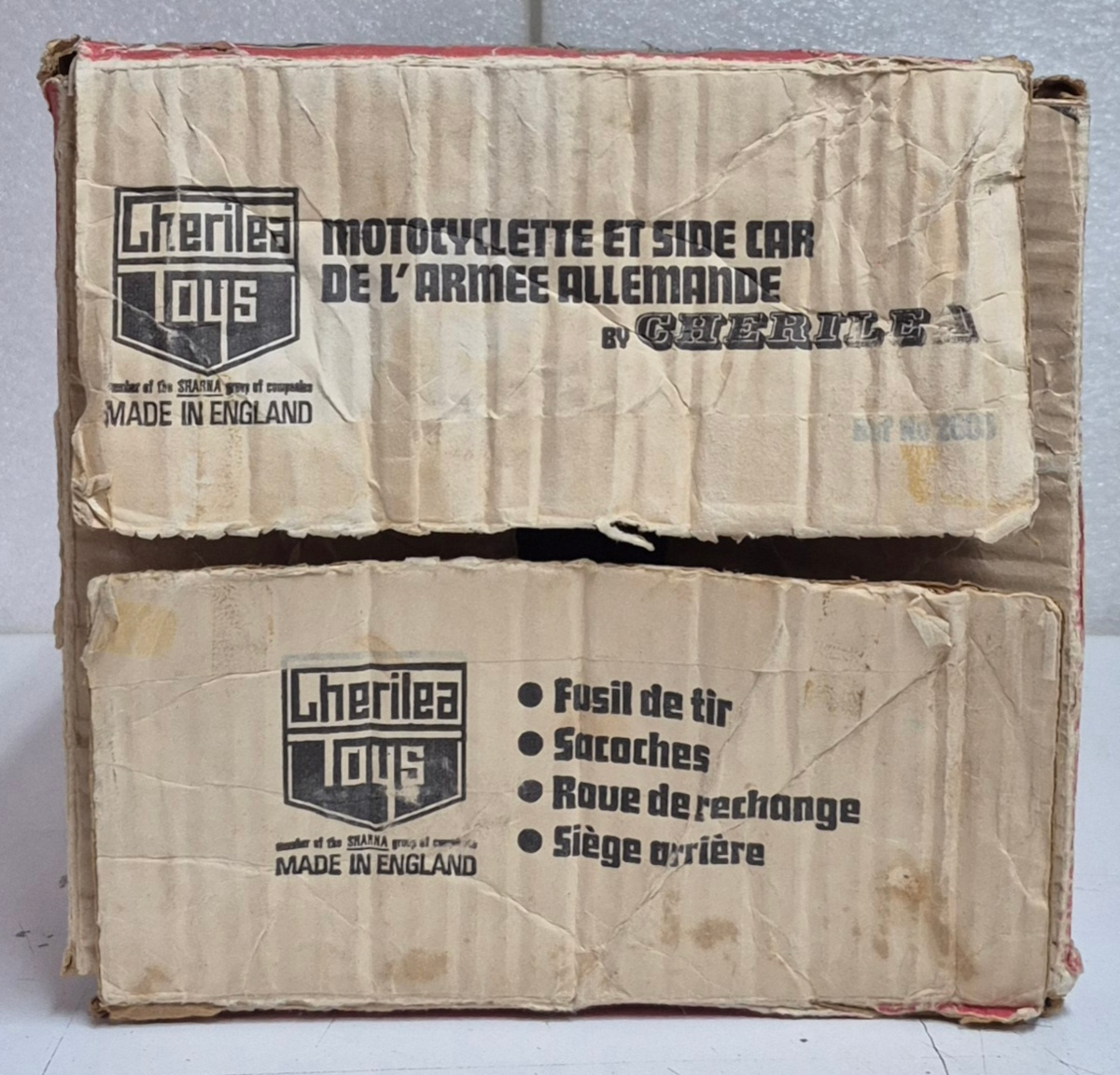cherilea-toys-gi-joe-german-army-motorcycle-and-sidecar-in-box-6 1970 Cherilea G.I. Joe German Army Motorcycle & Sidecar in Box 6
