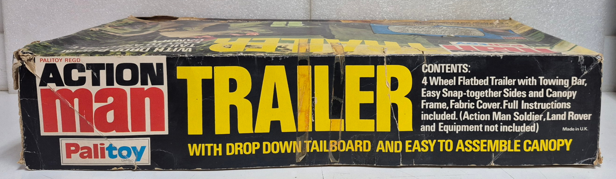 palitoy-action-man-gi-joe-landrover-trailer-in-box-2 1973 Palitoy G.I. Joe Action Man Landrover Trailer Complete in Box 2