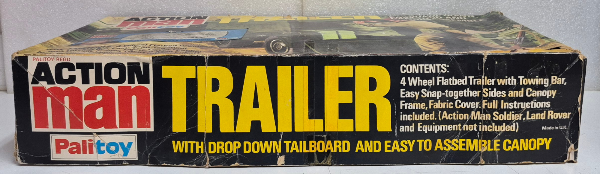 palitoy-action-man-gi-joe-landrover-trailer-in-box-3 1973 Palitoy G.I. Joe Action Man Landrover Trailer Complete in Box 3