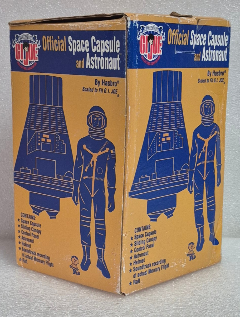 1995-international-gi-joe-collectors-convention-exclusive-official-space-capsule-and-astronaut-in-box-2 1995 Hasbro International G.I. Joe Collectors Convention Exclusive Oifficial Space Capsule and Astronaut Complete in Box 2