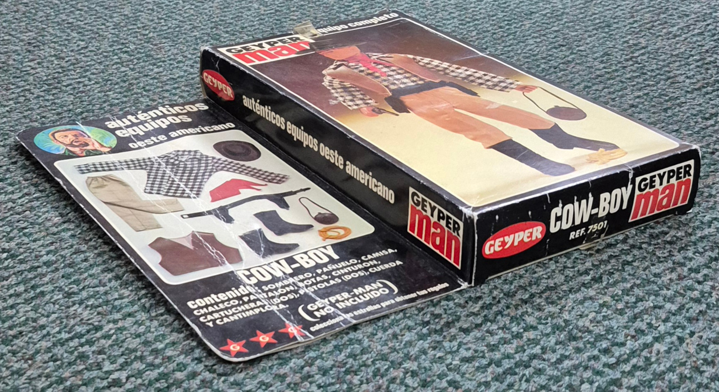 geyperman-autenticos-equipos-oeste-americano-cow-boy-4 MIB 1975 Geyperman Hasbro Autenticos Equipos Oeste Americano Cow-Boy Set #7501: Mint in Box 5