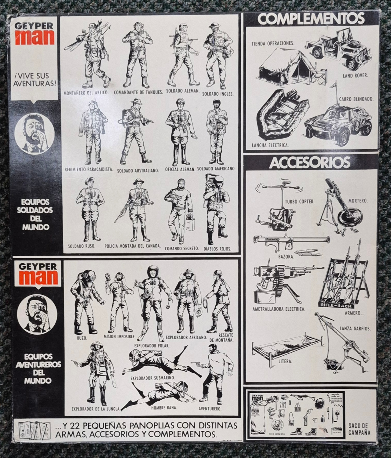 geyperman-hasbro-gi-joe-diablos-rojos-red-devils-set-2 MIP 1975 Geyperman Hasbro G.I. Joe Diablos Rojos "Red Devils" Set: Mint in Package 2