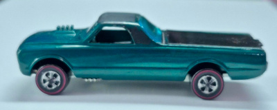 hot-wheels-1968-redline-aqua-custom-fleetside-4 1968 Mattel Redline Hot Wheels Aqua Custom Fleetside 4
