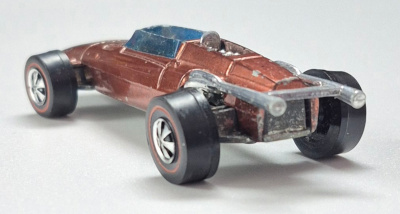 hot-wheels-1969-redline-copper-indy-eagle-2 1969 Mattel Redline Hot Wheels Copper Indy Eagle 2