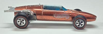 hot-wheels-1969-redline-copper-indy-eagle-3 1969 Mattel Redline Hot Wheels Copper Indy Eagle 3