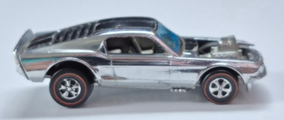 hot-wheels-1970-redline-mustang-boss-hoss-silver-special-club-kit-car-2 Mustang Boss Hoss Silver Special with Champagne Interior 2