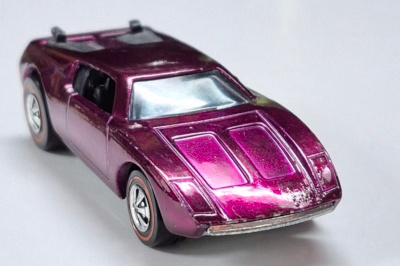 hot-wheels-1971-redline-magenta-amx-2-1 1971 Mattel Redline Hot Wheels Magenta AMX/2 1