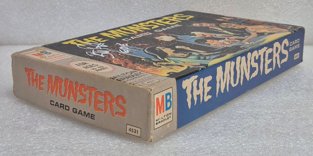 milton-bradley-the-munsters-card-game-4 1964 The Munsters Card Game by Milton Bradley Autographed by Butch Patrick 4