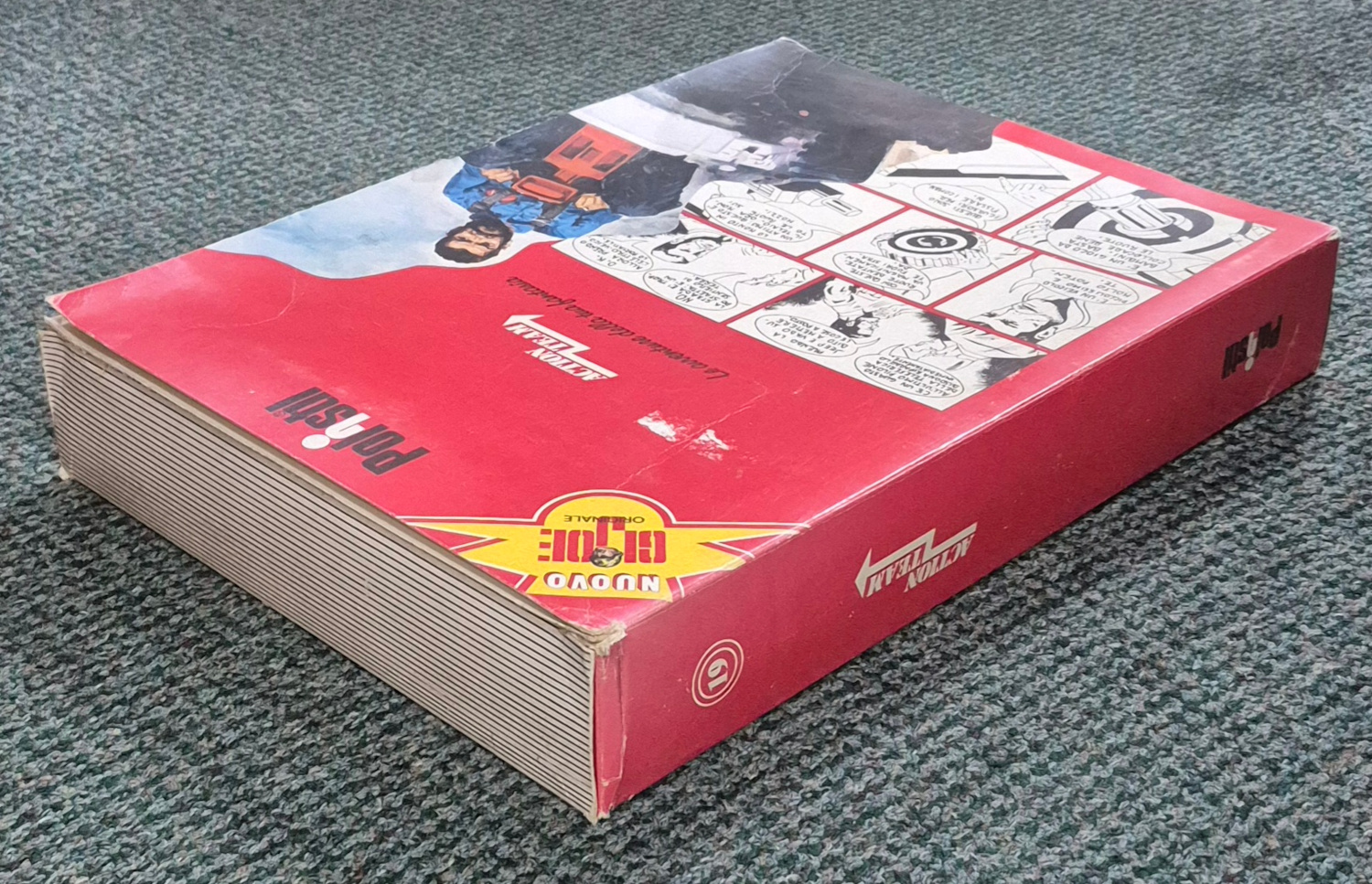 polistil-hasbro-action-team-gi-joe-escape-car-equipment-set-19-4 MIB 1975 Polistil Action Team Hasbro G.I. Joe Escape Car Equipment Set #19: Mint in Box 4