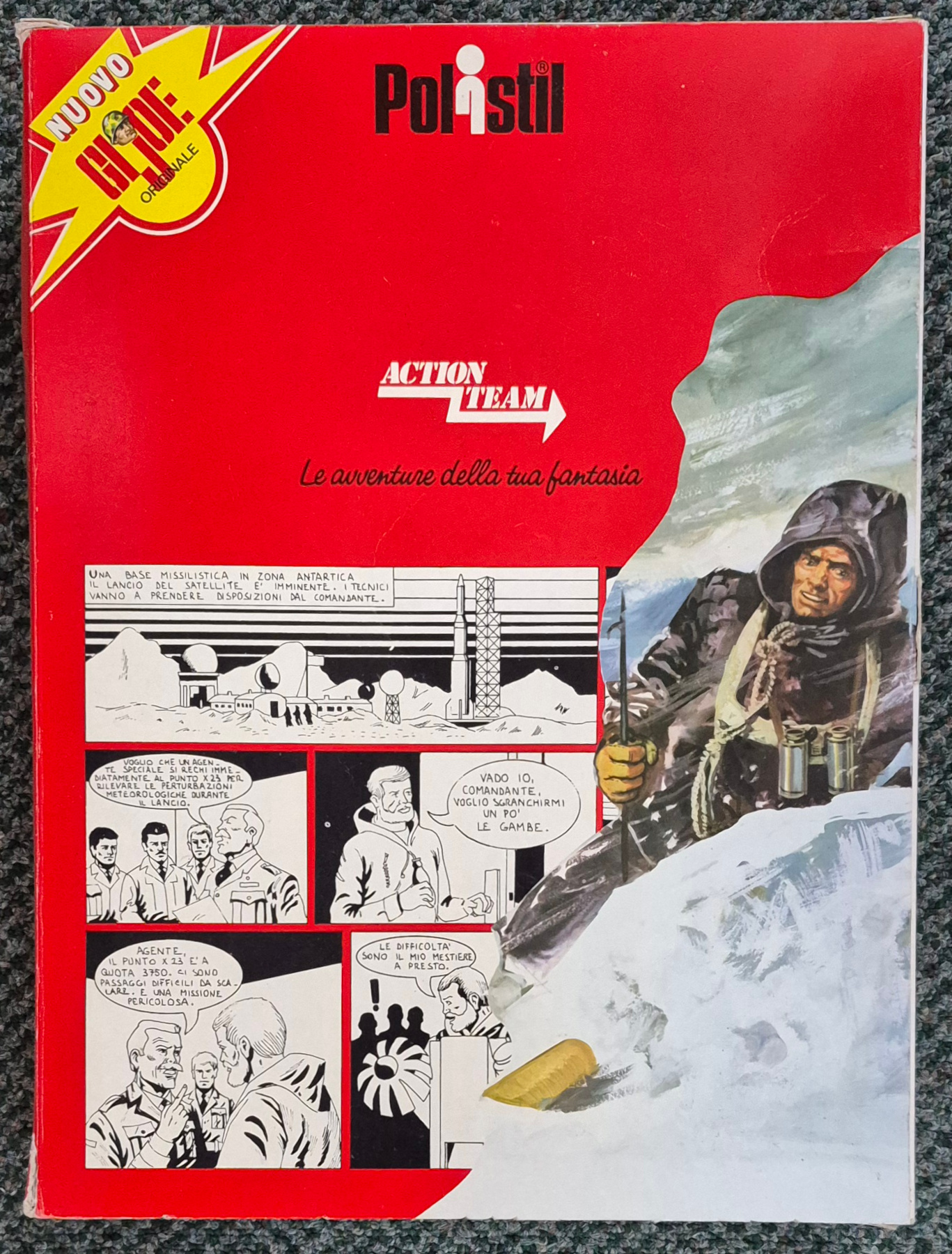polistil-hasbro-action-team-gi-joe-hurricane-spotter-equipment-set-09-1 MIB 1975 Polistil Action Team Hasbro G.I. Joe Hurricane Spotter Equipment Set #09: Mint in Box 1