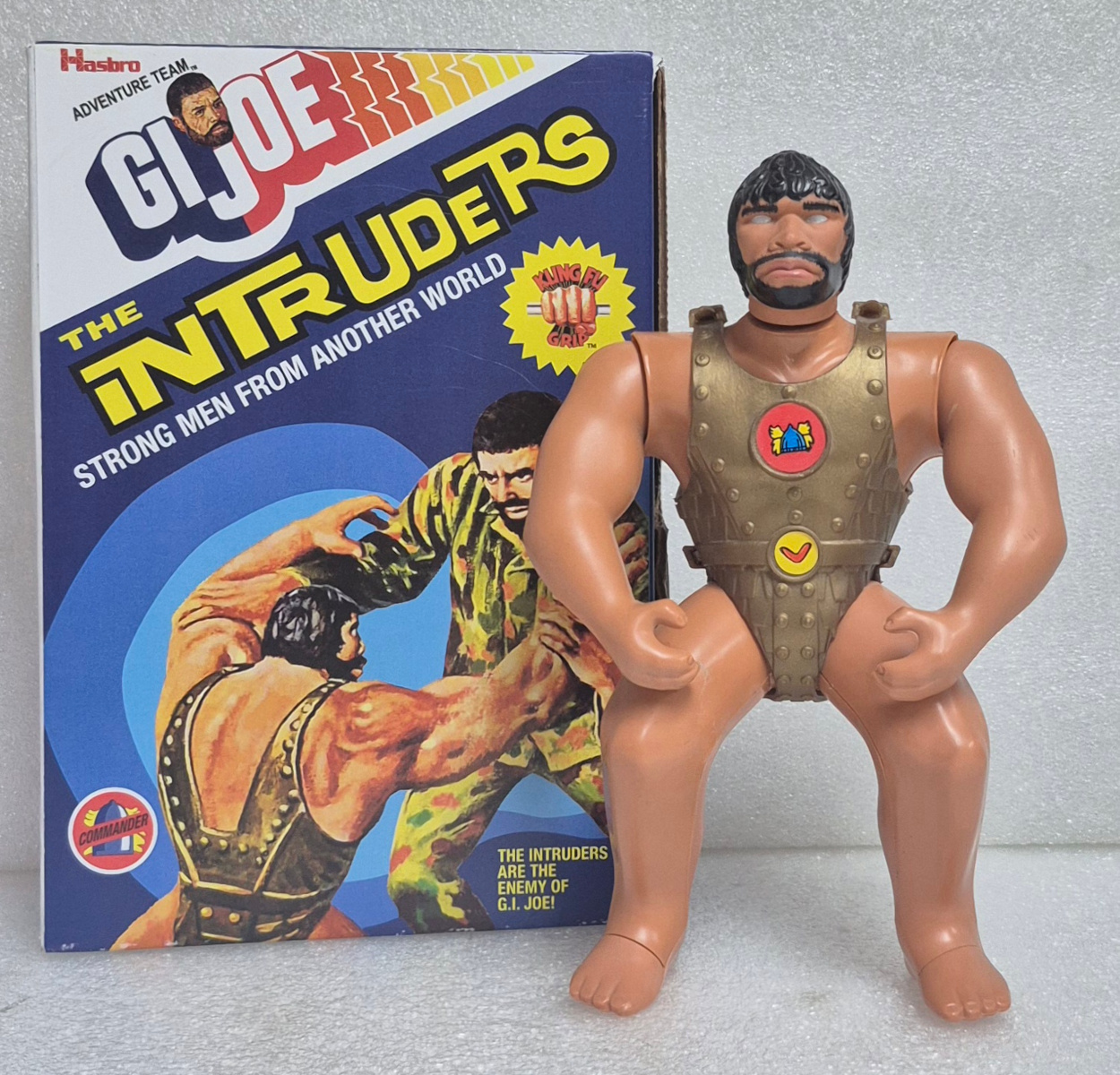 1976 Hasbro G.I. Joe Adventure Team The Intruders Commander in Custom Box 1
