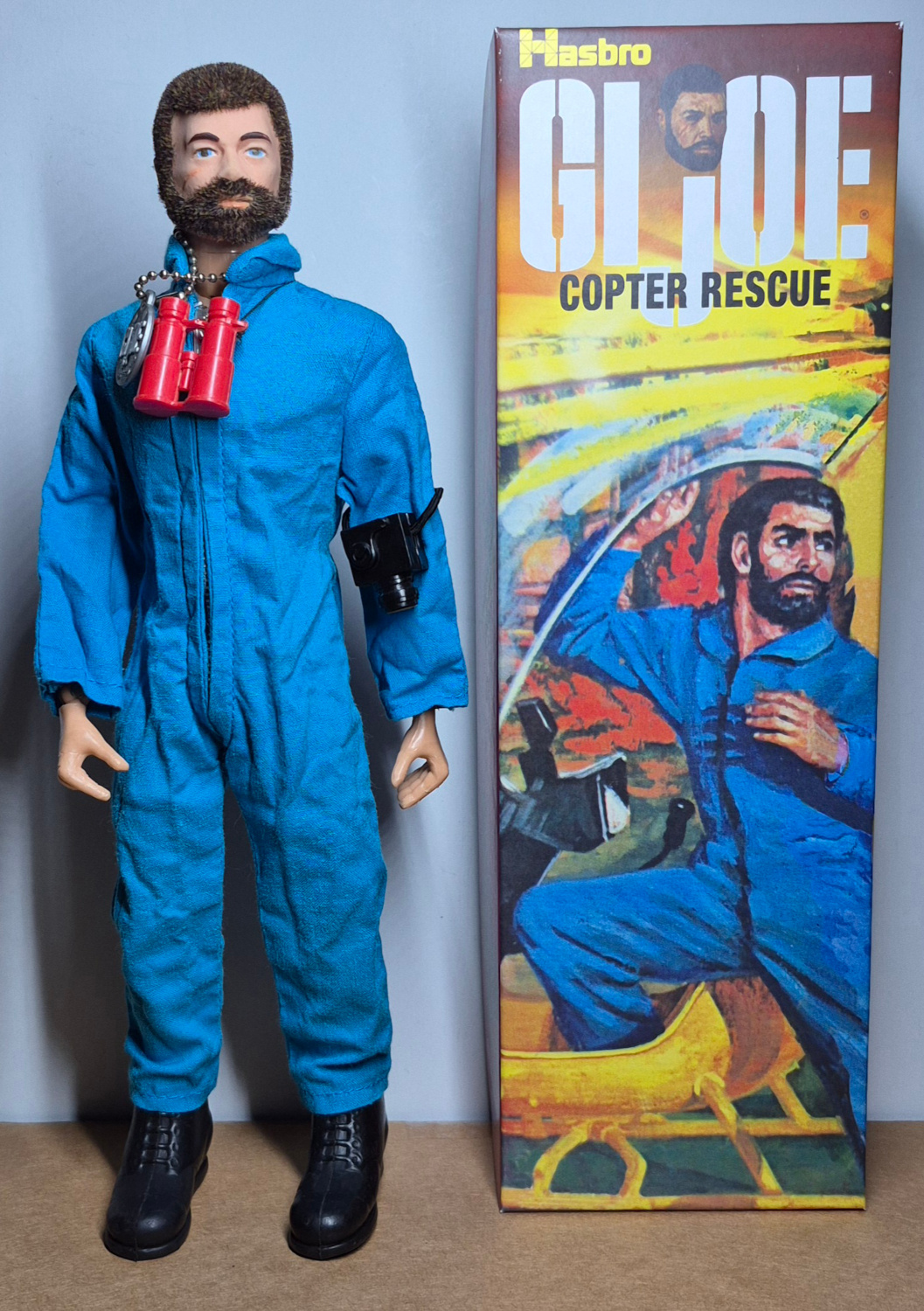 1973-hasbro-gi-joe-adventure-team-land-adventurer-and-copter-rescue-set-7308-6-1 1973 Hasbro G.I. Joe Adventure Team Land Adventurer with Copter Rescue Equipment Set 7308-6 in Custom Box 1