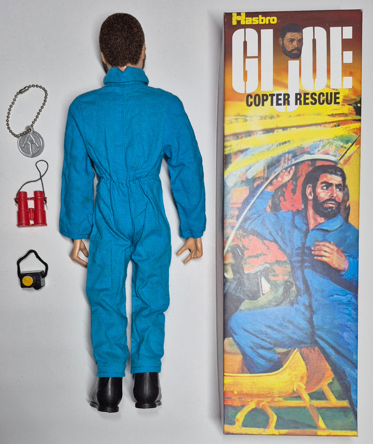 1973-hasbro-gi-joe-adventure-team-land-adventurer-and-copter-rescue-set-7308-6-3 1973 Hasbro G.I. Joe Adventure Team Land Adventurer with Copter Rescue Equipment Set 7308-6 in Custom Box 3