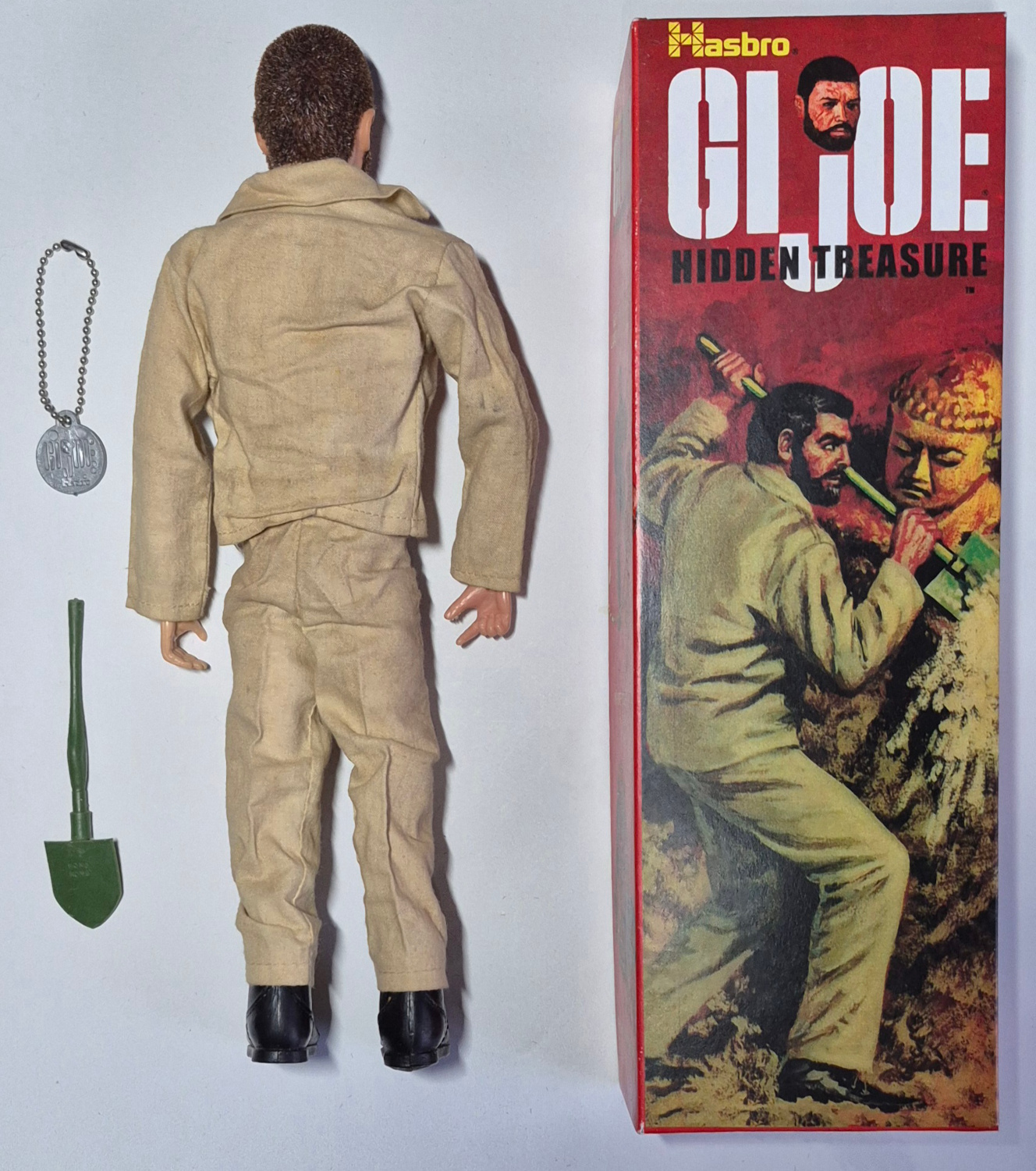1973-hasbro-gi-joe-adventure-team-land-adventurer-and-hidden-treasure-set-7308-5-3 1973 Hasbro G.I. Joe Adventure Team Land Adventurer with Hidden Treasure Equipment Set 7308-5 in Custom Box 3