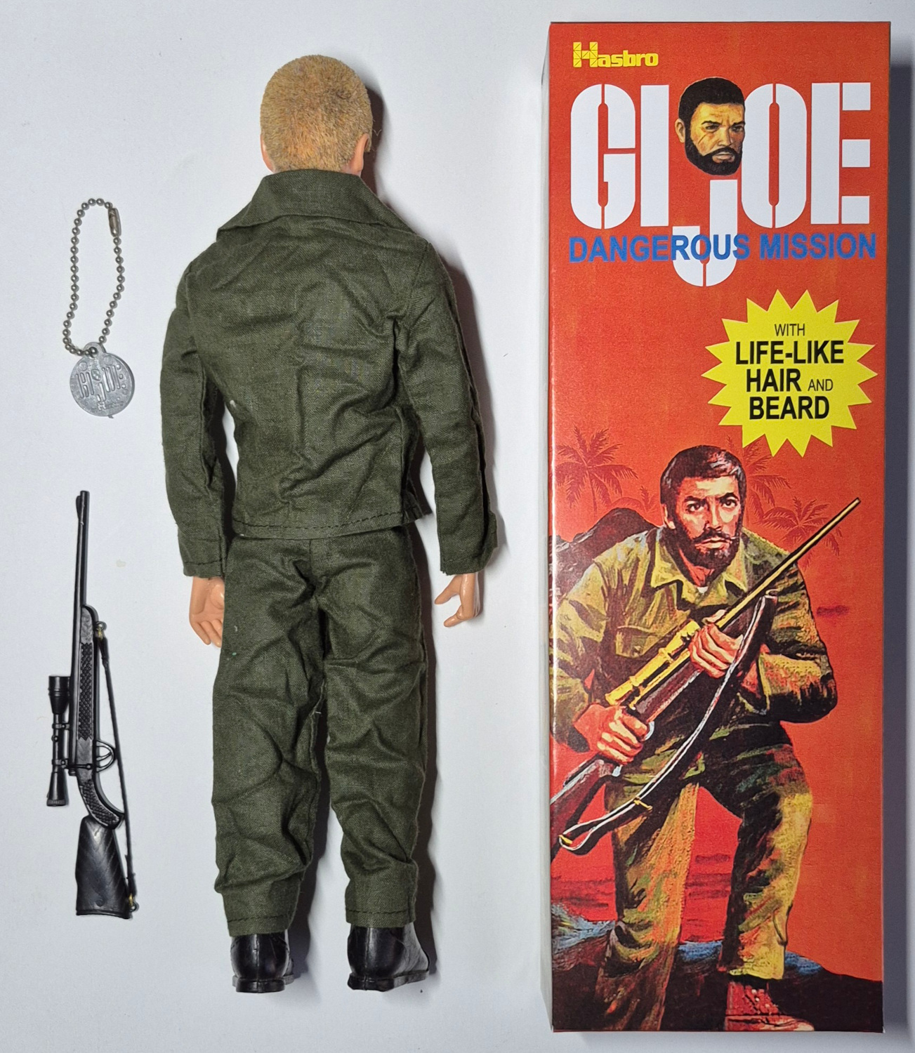 1974-hasbro-gi-joe-adventure-team-man-of-action-and-dangerous-mission-set-7308-2-3 1974 Hasbro G.I. Joe Adventure Team Man of Action with Dangerous Mission Equipment Set 7308-2 in Custom Box 3