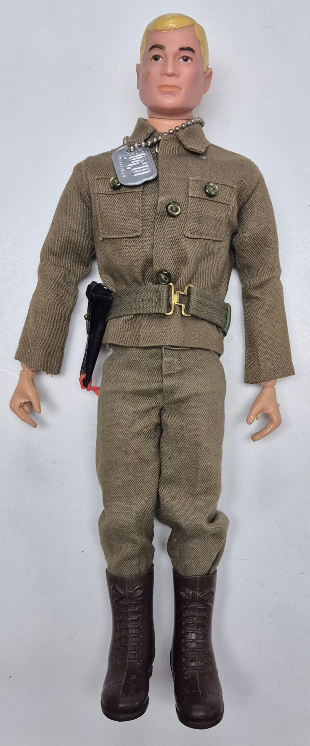 hasbro-1964-gi-joe-action-soldier-and-command-post-set-7517-5 1964 Hasbro G.I. Joe Action Soldier & Command Post Poncho Set 7517 Complete 5
